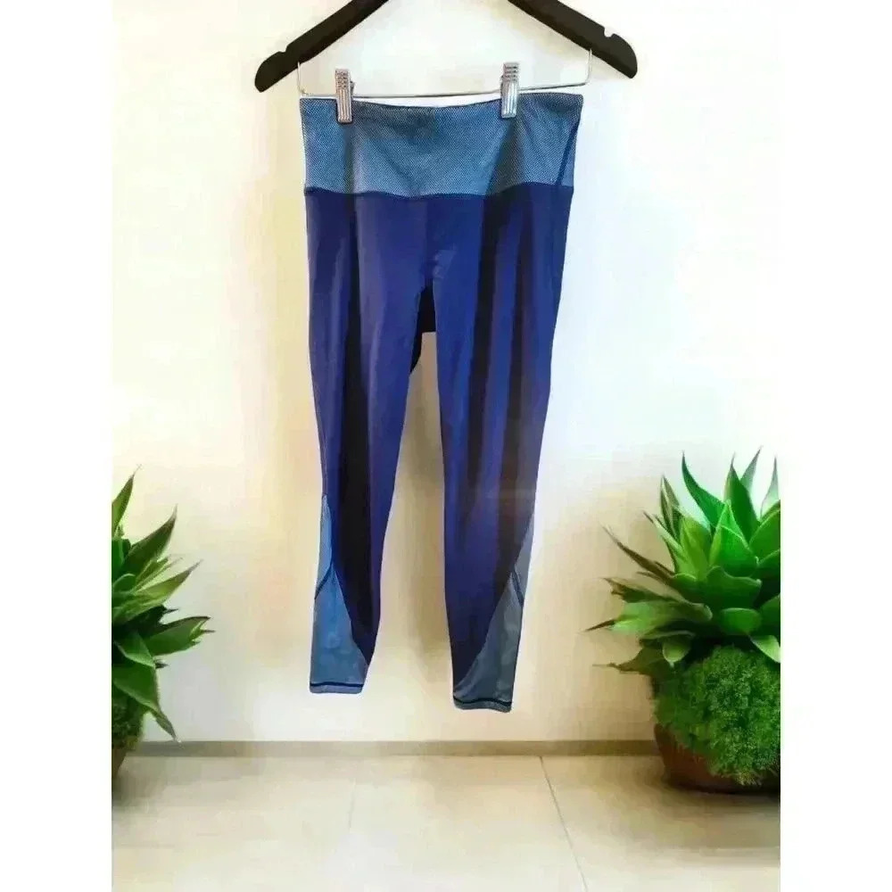 Victoria's Secret Blue/Teal VSX Sport Knockout Tight Leggings Small
